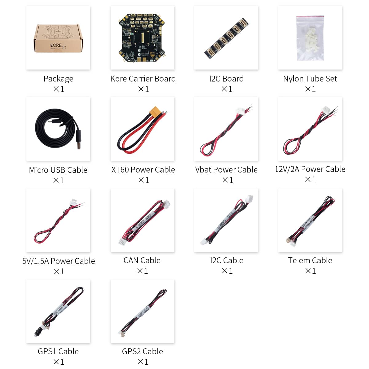 Kore Multi-Rotor Carrier Board - SpektreWorks